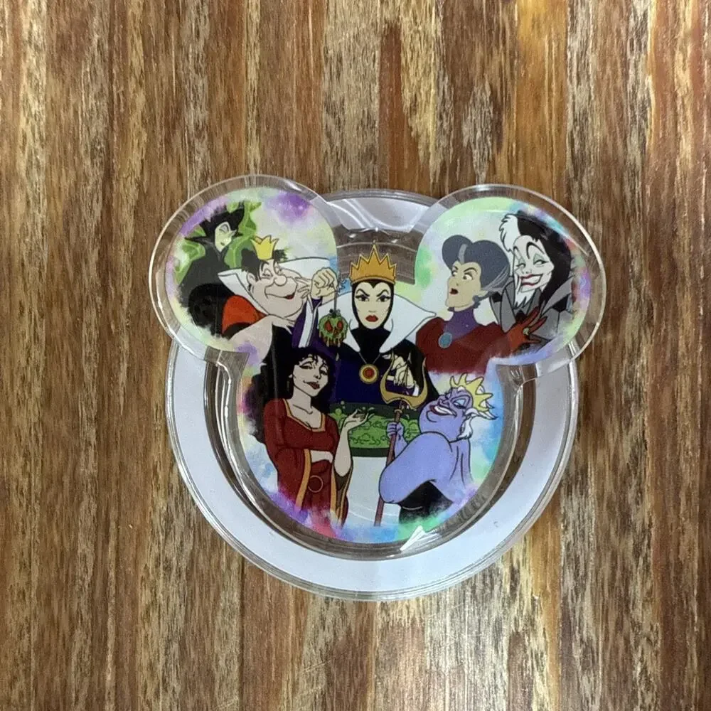 Magnetic Disney Villain Themed Mickey Ears Pop Up Phone Grip